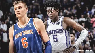 库里在场下挥毛巾庆祝